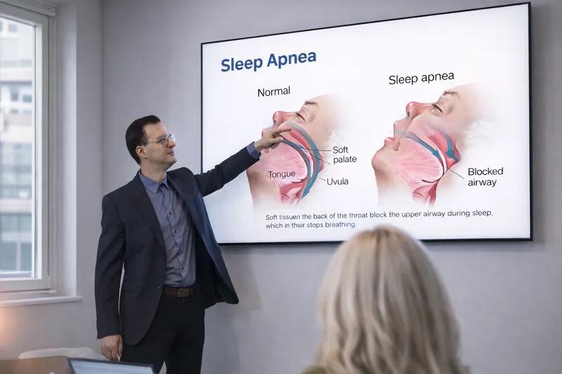 Edukácia pacientov – prednáška o spánkovom apnoe